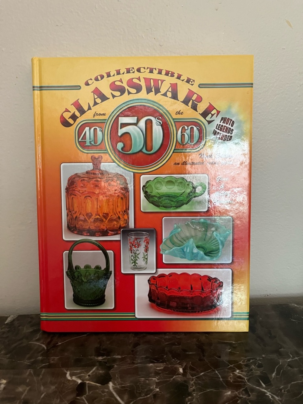 Vintage Collectible Glassware from the 40s 50s 60s - Yellow/Orange Cover